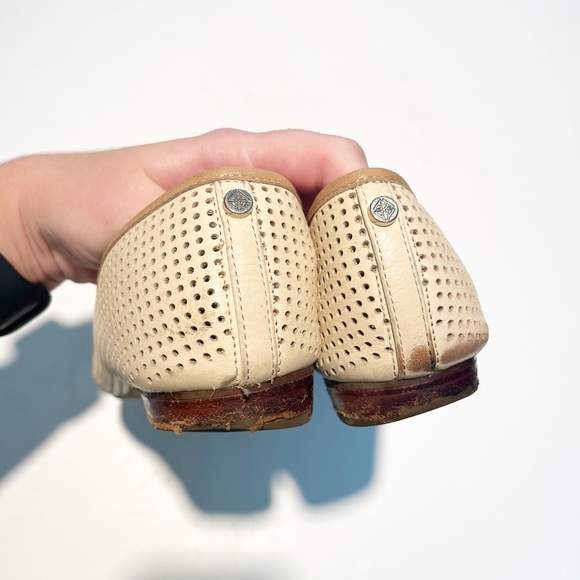 Antonio Melani Perforated Loafers in Tan - Picture 7 of 7